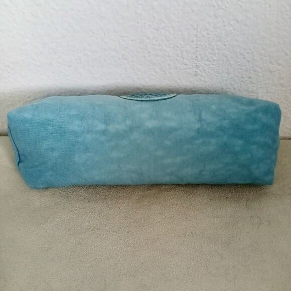 Kipling Zipper Pouch Blue Freedom Pencil Case Cosmetics Travel Purse Baby Pets - Picture 2 of 4